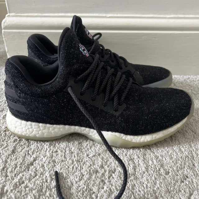 ADIDAS HARDEN PRIMEKNIT Night Life Trainers. Vol 1. Black Size