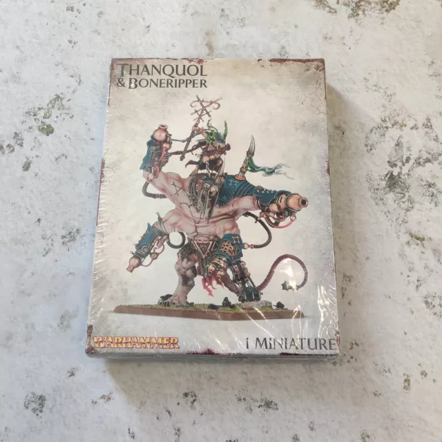 Age of Sigmar Thanquol und Boneripper versiegelt beschädigte Box BD125-0328