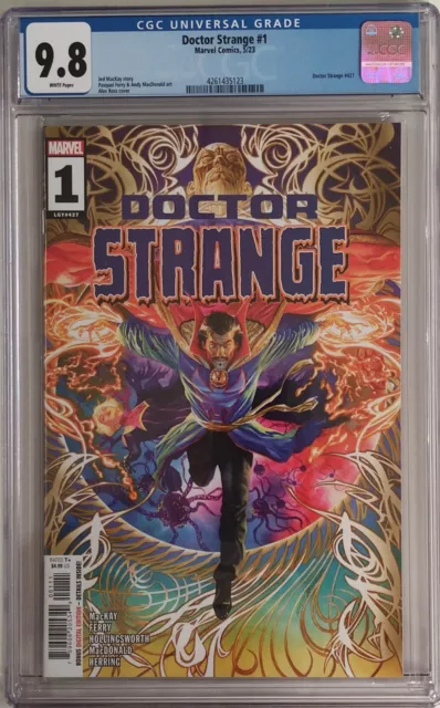 Doctor Strange #1 Gradato Cgc 9.8 Marvel Comics USA 2023 Alex Ross Housse