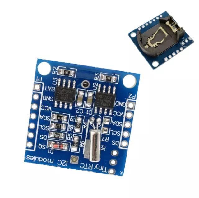 RTC I2C DS1307 AT24C32 Real Time Clock Module for Arduino AVR PIC 51 ARM TINY UK