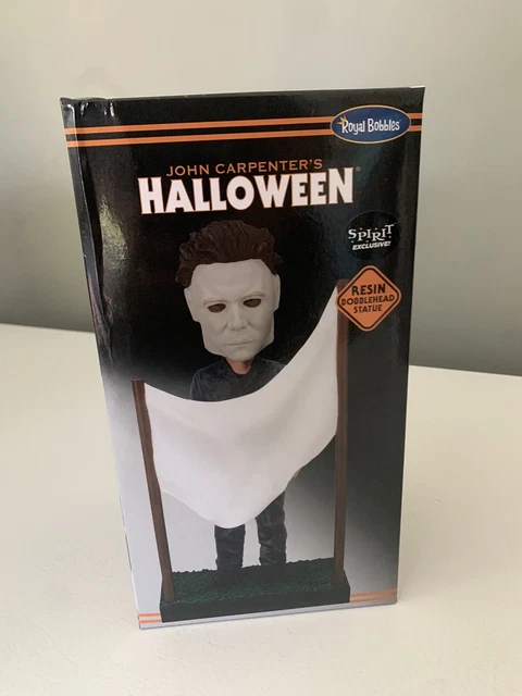 Royal Bobbles Michael Myers Bobblehead Sheet Scene Halloween Spirit Exclusive 🔥
