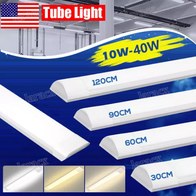 2FT 3FT 4FT LED Batten Tube Light Shop Lights Workbench Garage Ceiling Fixture