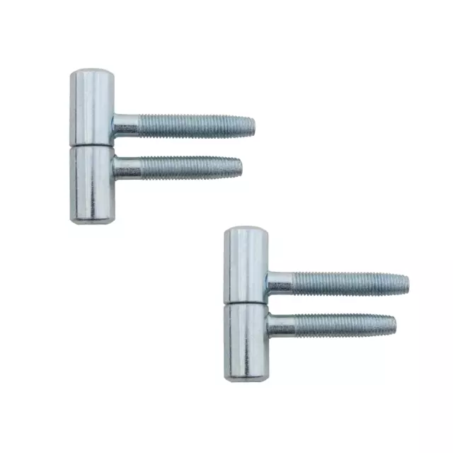 2x Startec Bisagra un Agujero para Puertas de Interior Ø 16MM Acero Galvanizado