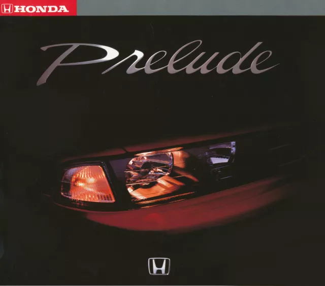 Honda Prelude Prospekt 1992 D 2204121 big brochure catalog catalogus Katalog