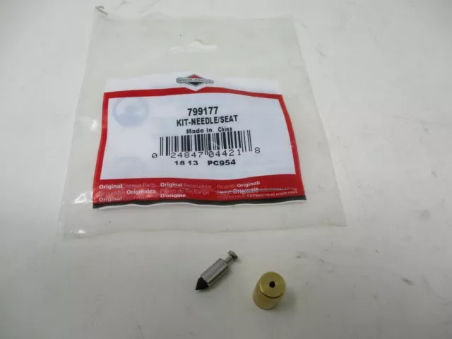 Genuine Briggs & Stratton 799177 Needle Seat Kit