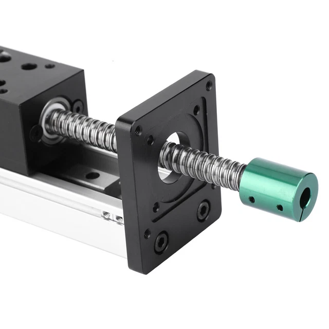Slitta Lineare A Ricircolo Di Sfere Con Vite 16mm E Motore 42 - Corsa 100mm - Guida Lineare Precisa Per Automazione Industriale E Progetti Fai Da Te - 5