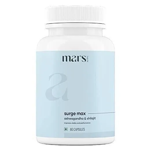 Mars by GHC Surge Max For men Help Maintain Overall Health & Stamina 60 Capsules