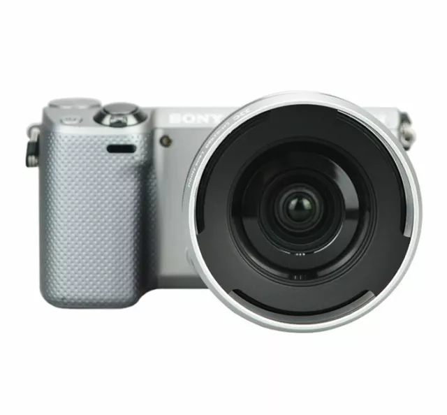 JJC SIL. Lens Hood for SONY E PZ 16-50mm f3.5-5.6 OSS SELP1650 NIKKOR 10mm f/2.8 3