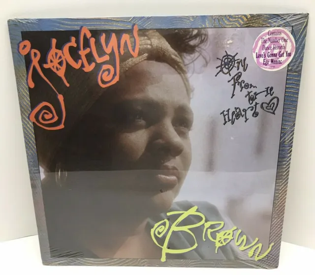 Jocelyn Brown "One From The Heart" R&B DIsco Vinyl LP 1987 Warner Bro. -SEALED