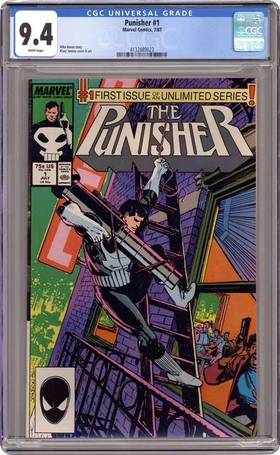 Punisher #1 CGC 9.4 1987 4132889023