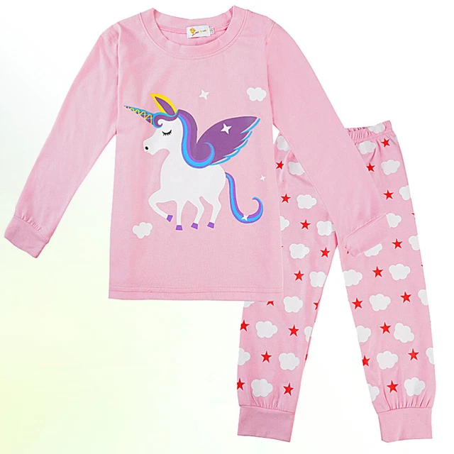 Pigiama casa bambini abbigliamento tempo libero unicorno cloud star bambini autunno