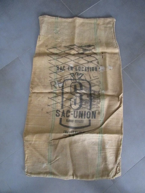 Ancien sac toile de jute a vendre hotsell