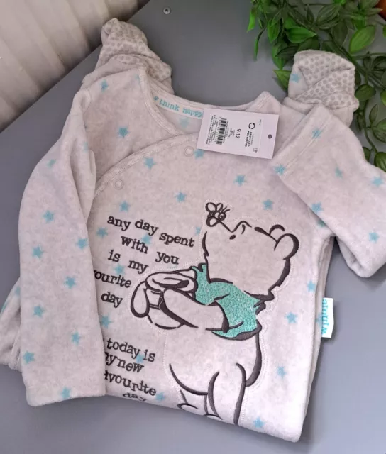 Baby Boy Girl Unisex 9-12 Months BNWT Disney Winnie The Pooh Supersoft Fleece...