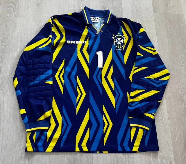 Maillot Vintage Brésil Nike 2000/2001 - Neuf Avec étiquettes