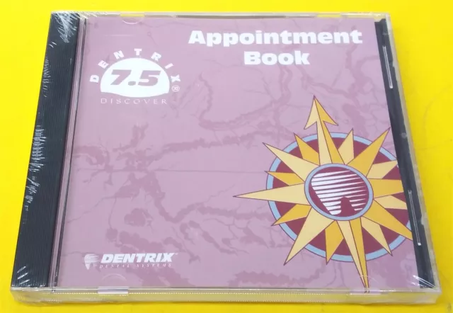 ⭐️⭐️⭐️⭐️⭐️ Dentrix 7.5 Dental Systems Appointment Book CD Installation