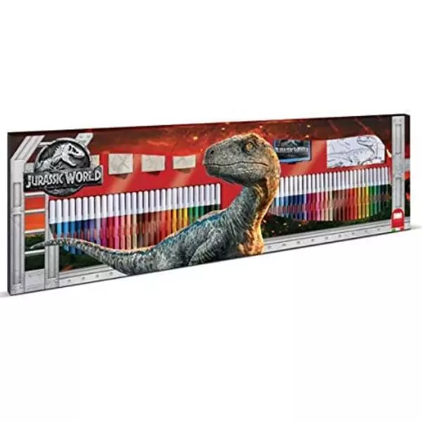 Maxi Set da colorare Stitch Scatola 86cm con timbri 60 colori