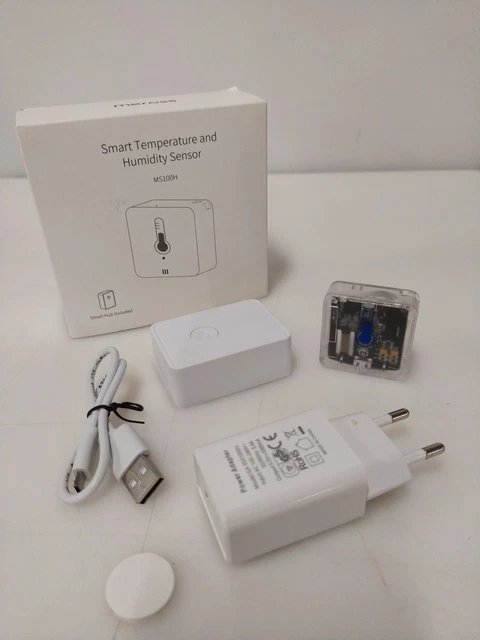 Sensor ambiental inalámbrico meross compatible con la aplicación Meross