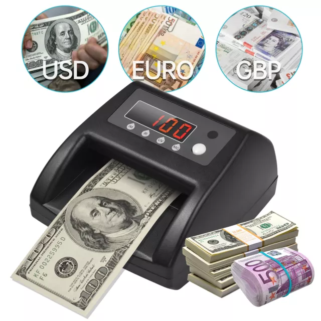 Faux Billets En Euros Mini-compteur D'argent Portable, Détection