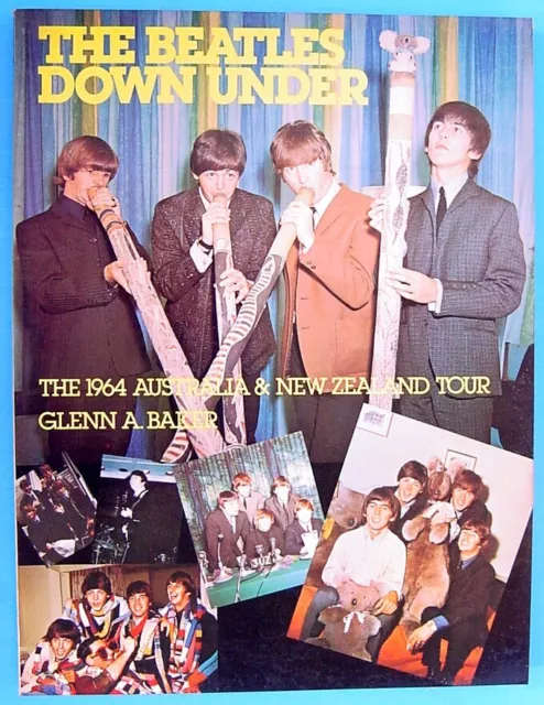 Author Ron Schaumburg Collection 1982 The Beatles Down Under: The 1964 Tour Book