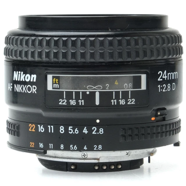 Lente Nikkor Nikon AF 24 mm f2,8 D