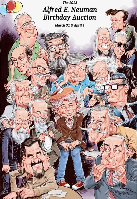MAD Magazine / Alfred E. Neuman Memorabilia Auction        Bidder Number