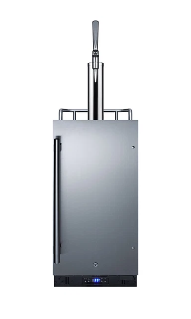 Summit SBC15NCF 15"W 2.9 Cu. Ft. Built-In or - Stainless Steel