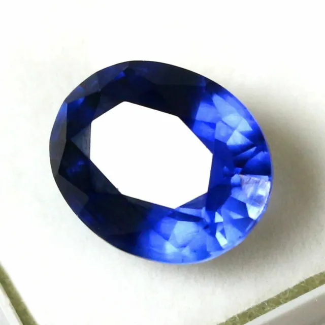 Natürlicher Ceylon-Blauer Saphir 8,85 ct. Ovaler VVS1-Edelstein für Ring...