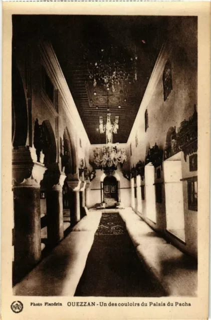 CPA AK MAROC OUEZZAN - Un descouloirs du Palais du Pacha (281128)