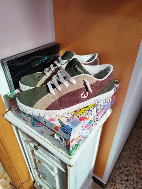 AIRWALK THE ONE Series Lucky Vintage Sneakers Size 13 47.5 31 Cm Skate Shoes EUR 124 00 PicClick IT