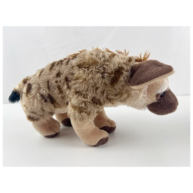 WILD REPUBLIC HYENA Plush Cuddleskins Stuffed Animal Toy 14" Brown £9.
