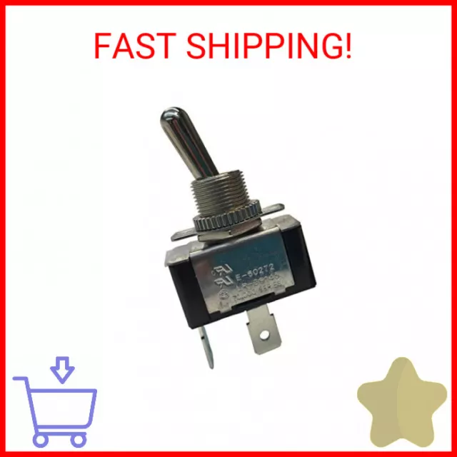 Gardner Bender GSW-121 Heavy-Duty Electrical Toggle Switch, SPST, ON-OFF, 20 A/1