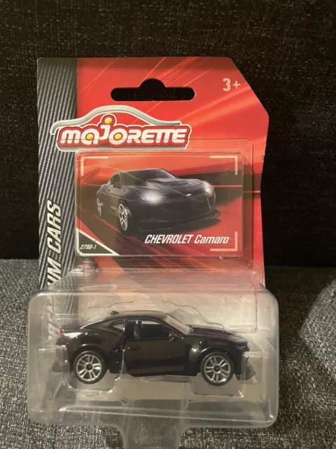 Miniature Majorette Chevrolet Camaro noir Premium Cars 279B-1 Neuve Boite 2020