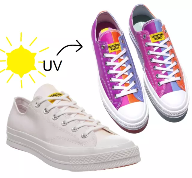 CONVERSE X CHINATOWN Market Chuck 70 Low Top Colour Change