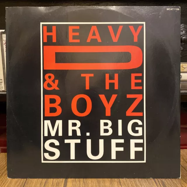 Heavy D. & The Boyz “Mr. Big Stuff” 1986 UK 12 Inch Vinyl Single