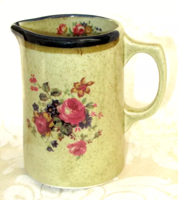 Robert Gordon ANNIES RANGE Florals Jug Pitcher Studio Pottery Australia 13CmT