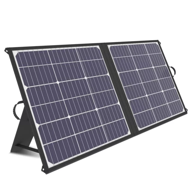 VTOMAN 18V/100W Panel Solar Portátil Módulos Solares Cargador USB Kit para Exterior