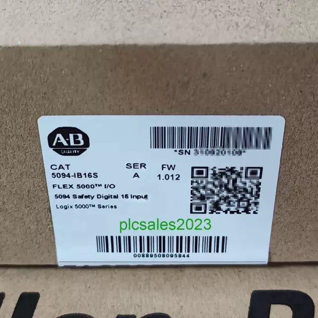 Allen-Bradley 5094-IB16S Flex Logix 5000 I/O Safety Digital 16 Input Module