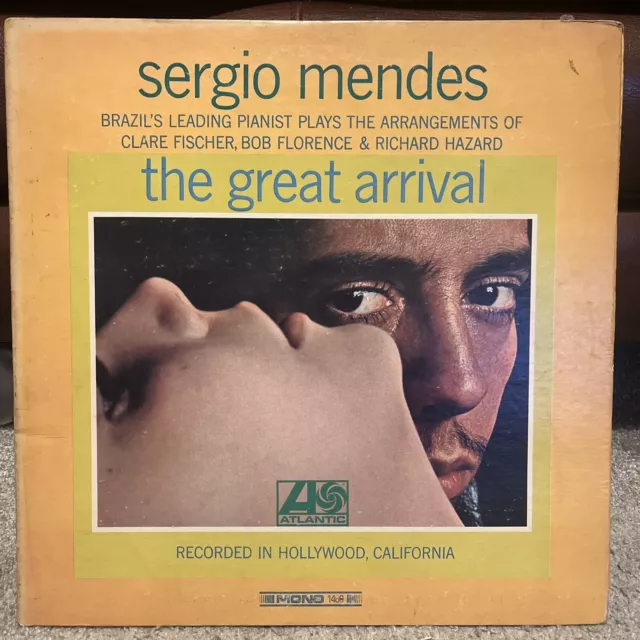 Sergio Mendes - The Great Arrival Vinyl LP Atlantic1466 Ex/Ex MONO 1966 US Press