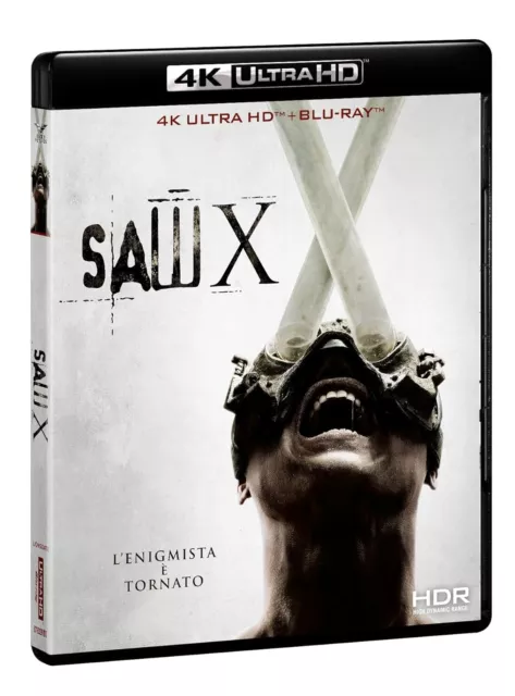 Saw X 4K UHD (2024) 2 blu ray