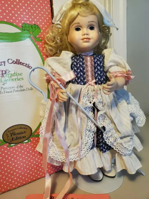 BO-PEEP Paradise Galleries 14" Porcelain Doll Treasury Collection Patricia Rose