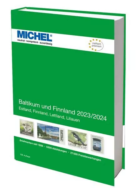 Michel Europa Katalog Band 11 Baltikum und Finnland 2023/2024 (E 11)