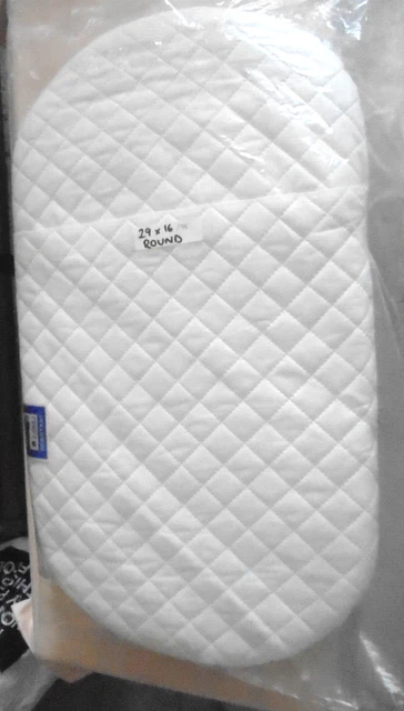 Moses Korb Babyschaum Matratze Ovale Form Extra Dick Grösse Ist 74 X 41 Cm