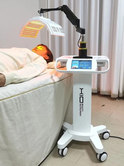 Rejuvenecimiento de la piel 7 colores en 1 PDT terapia de luz LED profesión para salón de belleza