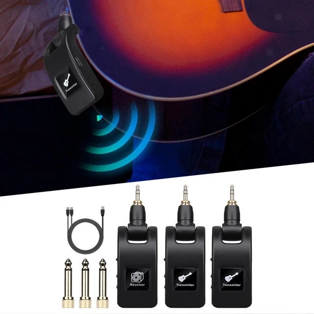 Micro-casque Sans Fil UHF Avec émetteur Et Récepteur Bodypack - Portée 80 M, Rechargeable, Pour Spectacle Et Conférence