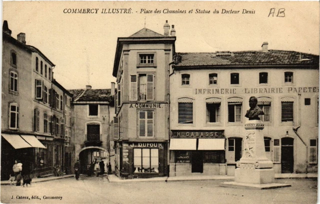 CPA COMMERCE - Place des Canoines and Statue of Doctor Denis (6631385)