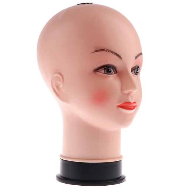 Mannequin Femme Tête Modèle Perruque Chapeau Lunettes De Soleil Affichage