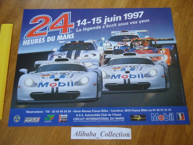Affiche Originale Des 24 Heures Du Mans 2003 – Poster ACO Vintage N°23 Pour Passionnés De Sport Auto