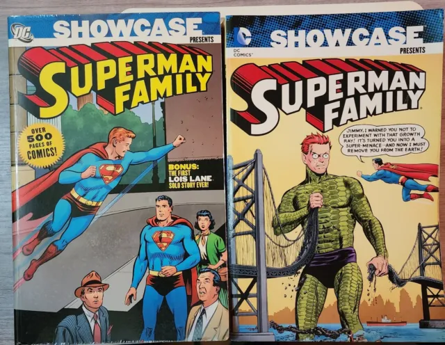 DC Comics showcase Superman Family Vol 1 & Vol 4
