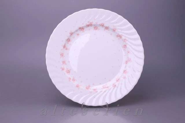 Speiseteller Seltmann Weiden Regina Rosenkante Rosa