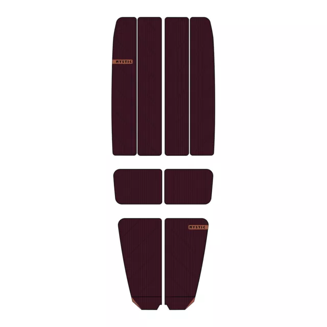 2023 Mystic Ambush Stubby Shape Full Deckpad - Merlot 220071